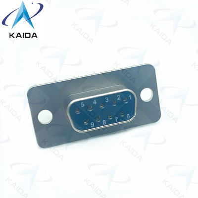 500V MIL-DTL-83513 Aluminium Micro D Receptacle Connector 500 Paring Cycles Koperen verbindingen.DEM-9S-S3KLE