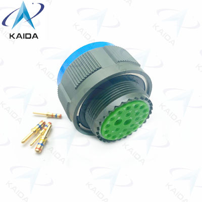 Gedrukt MIL-DTL-38999 serie 3 receptacle 23 koper legering Crimp contact goud afwerking 7A.D38999/26WE99PA.8D serie