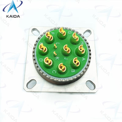 7.5A Stroomclassificatie MIL-DTL-38999 Serie I Rechte stekkerconnector voor verbindingen met bajonetkoppeling.D38999/20FJ11SHN.