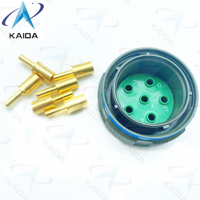 Gelaagd goudgeplatte koperlegering MIL-DTL-38999 serie 3 Plug Connector Crimp 8# Power Contact.D38999/26WH06PN.8D serie