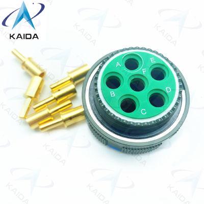 Gelaagd goudgeplatte koperlegering MIL-DTL-38999 serie 3 Plug Connector Crimp 8# Power Contact.D38999/26WH06PN.8D serie