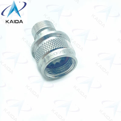 Passivated straight shrink boot adapter voor connector backshell van roestvrij staal M85049/69-09S