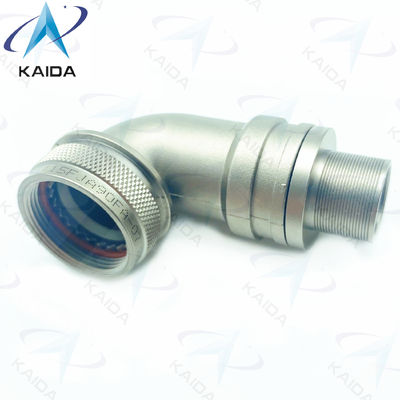 90° Spin Coupling Elektroless Nickel EMI/RFI Connector Backshell J599III15FJA90FA-07