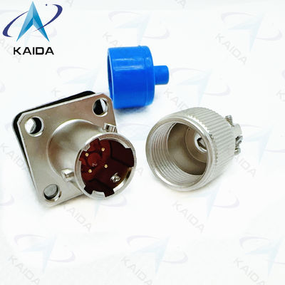Circulaire elektrische aansluiting Ontvanger 4 Contacten Elektroless Nickel Finish -55.C tot 125.C Werkt; Y11P-0804ZK10-2