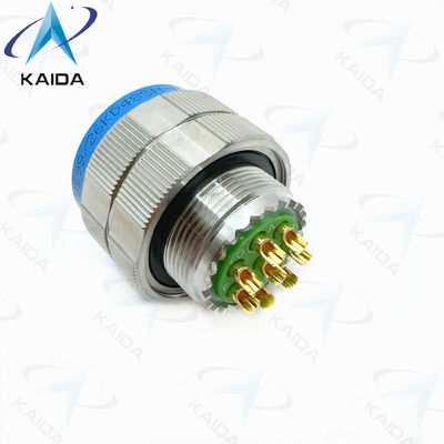 Gedrukt koppel MIL-DTL-38999 Serie III..D38999/26KD48SN-H. Passivated.Solder Cup Contacts.8D Series.