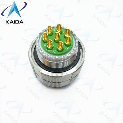 Gedrukt koppel MIL-DTL-38999 Serie III..D38999/26KD48SN-H. Passivated.Solder Cup Contacts.8D Series.