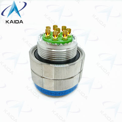 Gedrukt koppel MIL-DTL-38999 Serie III..D38999/26KD48SN-H. Passivated.Solder Cup Contacts.8D Series.