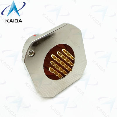 Circulaire receptacle met Y11P-serie aluminium pinnen voor PCB-montage met lage stroom Y11H-1419ZJ14. Hermetische receptacle.