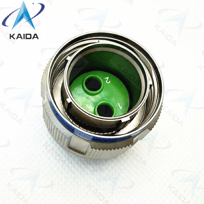 MILDTL-38999 2 Twinax-contacten met draad / elektroless nikkel / goudcontact Afwerking Militair connector D38999/26FE82PN