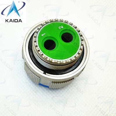 MILDTL-38999 2 Twinax-contacten met draad / elektroless nikkel / goudcontact Afwerking Militair connector D38999/26FE82PN