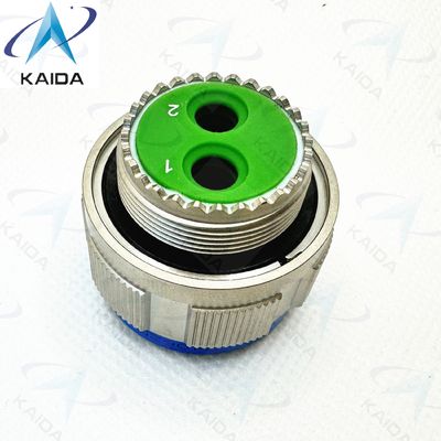 MILDTL-38999 2 Twinax-contacten met draad / elektroless nikkel / goudcontact Afwerking Militair connector D38999/26FE82PN