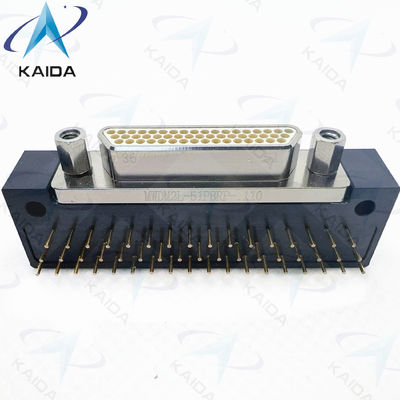 MIL-DTL-83513 51 Contact rechthoekige Micro D-connectoren -55 tot 125.C.MWDM2L-51PBRP-110 MWDM serie 51 PCB-contacten