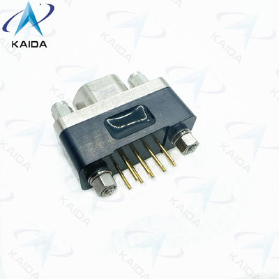 Verticale MIL-DTL-83513 rechthoekige stopcontact Micro D PCB connector Goud over nikkel contactplaat GMR7580-9S2BPN