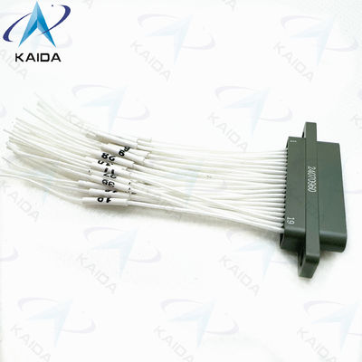High Endurance Micro D rechthoekige connectoren voor ruwe omgevingen MIL-DTL-83513 J30J-37ZK-G Olijfgroen Cadmium