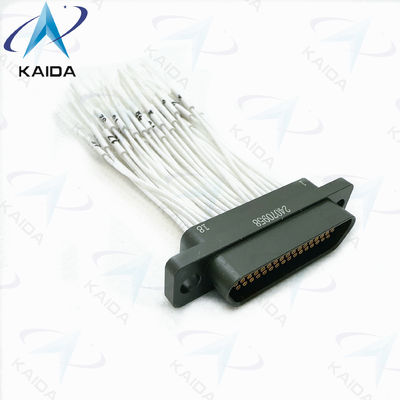 Olijfgroen Micro D MIL Spec Rechthoekige receptacles J30J serie MIL-DTL-83513 J30J-51ZK-G receptacle met stopcontact