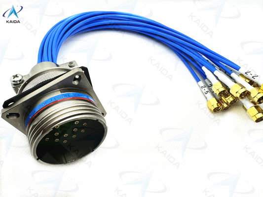 Coaxiale contacten met elektroless Nickel Plating Coaxiale kabel met SMJ-afsluiting D38999/20FJ19AN-SMJ