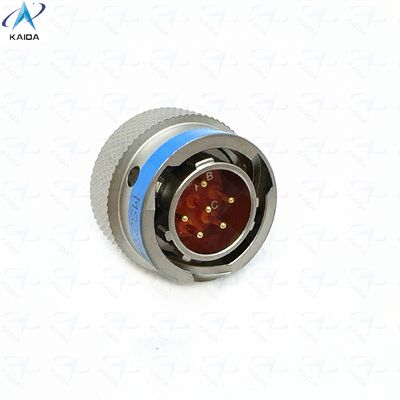 MIL-DTL-38999 Serie 2 Thermoplastisch Isolator Elektroless Nickel Short PCB Tail 6 Contacten Goudgeplat MS27484T10F98PCN