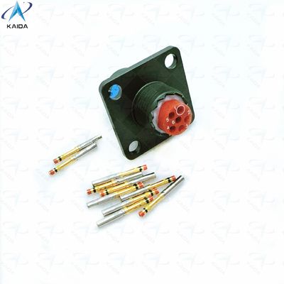 MS27497T08B35SA MIL-DTL-38999 Serie II 500 V 6 Contacten Elektrische aansluiting Wandmontagevat JTPQ00