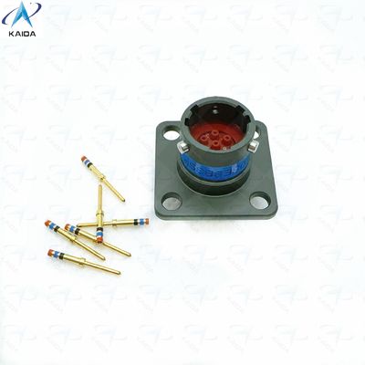 7.5 Amp Koperlegering Crimp Montagevat Goud bekleed thermoplastisch.MS27508E8B35P.Box montagevat.JTP02