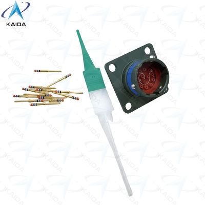 7.5A 13-contact MIL-DTL-38999 serie 2 connector met krimp beëindiging MS27508E10B35P.JTP02 Box montage receptacle