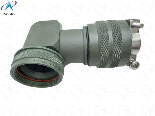 90° Hoek en profiel Spin Coupling Connector Backshell met Olijfgroen Cadmium Finish M85049/79-21W07