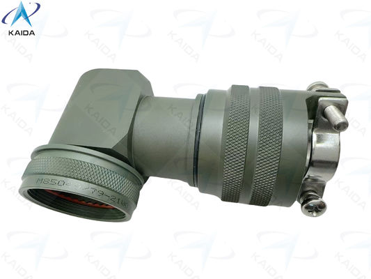 90° Hoek en profiel Spin Coupling Connector Backshell met Olijfgroen Cadmium Finish M85049/79-21W07