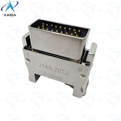 3A Goud contact J14 connector voor extreme temperaturen rechthoekige connector J14A-20TJ Plug met pin