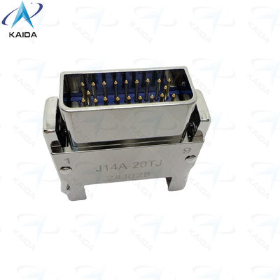 3A Goud contact J14 connector voor extreme temperaturen rechthoekige connector J14A-20TJ Plug met pin