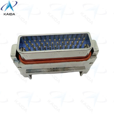500 Cycle Rectangular Connectors met 38 contacten en 3A Current Rating.J36A-38TJ.Solder terminatie en klein volume.