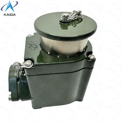 Y16H-serie soldeercontact cirkelvormige elektrische connector met olijfgroene cadmium-aluminium schelp.Y16H-2416TJ