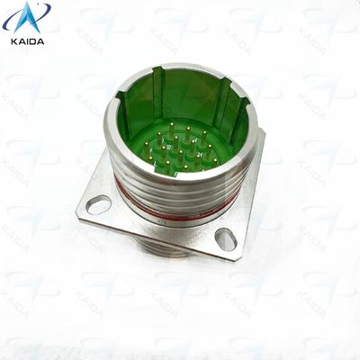 18-pins koperlegeringscontacthermetische receptacle voor MIL-DTL-38999 serie 3 toepassingen D38999 /20YD18PN