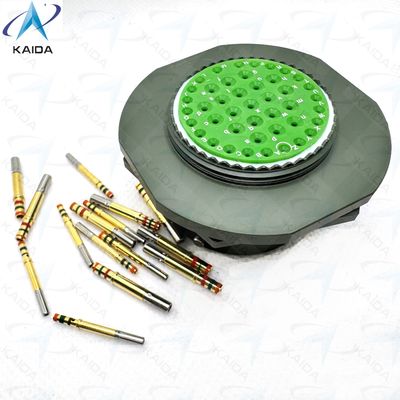 Crimp Contact Type MIL-DTL-38999 Serie I Voor 500V Spanningsbeoordeling Toepassingen JY27468T25B43SN Olijfgroen Cadmium Jam Nut Receptacle