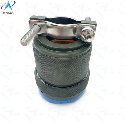 Type aansluiting Miniatuur aansluiting MIL-DTL-26482 Serie I Geslachtsstop met rechte kabelklem.MS3116F20-27PN