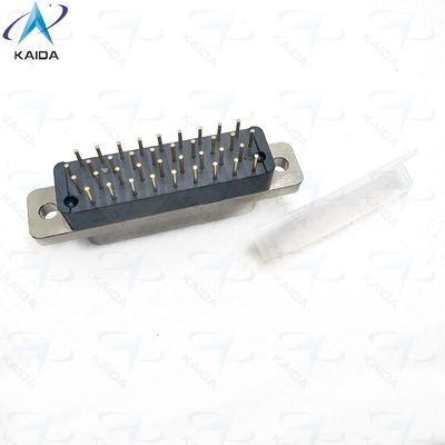 Micro-D printed circuit board connectoren gecondenseerd bord met koperen legering contactmateriaal en 3 A stroom rating MWDM2L-37SCBSNN-110