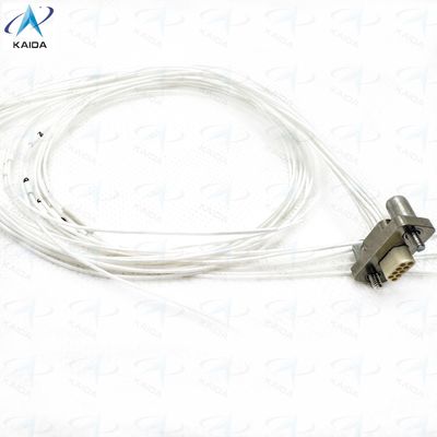Geslacht Microminiatuurconnectoren Micro-D metalen schelp met koperen legeringscontactmateriaal Het is afgestemd op de glasgesinterde receptacle J30JB-9TJ