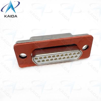 J29M-serie Hermetische receptacle met 21 contact metalen schelpen en nikkel afwerking J29M-21TJH