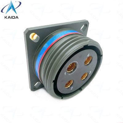 Endurance 500 Cycles Olive Green Cadmium ReRe voor langdurige prestaties.D38999 Series Custom Epoxy Potting Receptacle.D38999/20WJ14SN-H