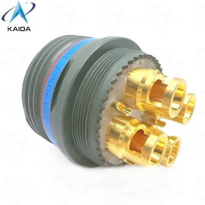 6 Contact Olive Green Cadmium Plug voor Uitzonderlijke Duurzaamheid en Betrouwbaarheid. D38999 Serie Epoxy Potting. D38999/26WJ28SB-H. Soldeer Stroomcontacten