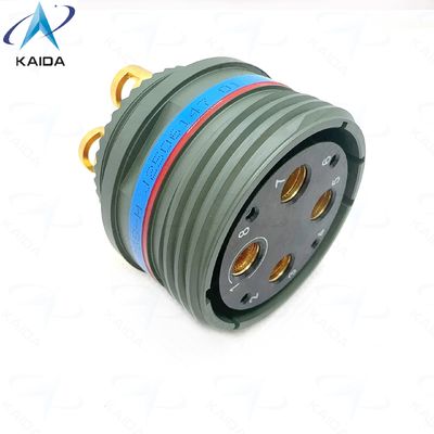 6 Contact Olive Green Cadmium Plug voor Uitzonderlijke Duurzaamheid en Betrouwbaarheid. D38999 Serie Epoxy Potting. D38999/26WJ28SB-H. Soldeer Stroomcontacten