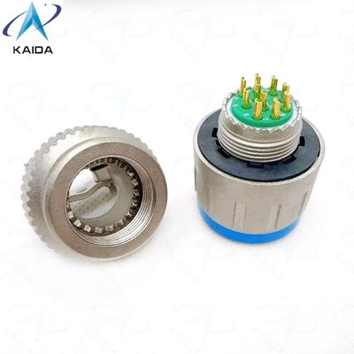 D38999/26MC98PN-H+M85049 91-13M Composit KAIDA Amphneol TV-serie connector militaire productie soldeerpinnen met klem achterkant