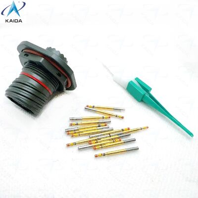 Jam Nut Receptacle Connector MIL DTL 38999 Serie III 13 Contacten Circulaire Connector Luchtvaartnormen.D38999/24WB35SA.TV07RW11-35SA,8D7-11W35SA