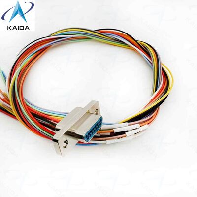 MDM Metal Shell Part Number MDM 15PH003B.15 Pins.MIL-DTL-83513 Series.Electroless Nickel.Harness-insulated wire.