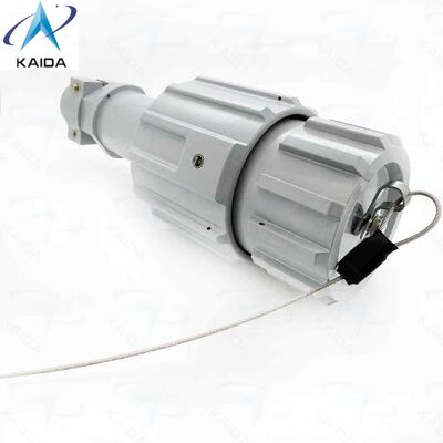 Cylindrische bajonet waterdichte aansluitingen РБН1-7-18Ш4-В voor buiteninstallatie.RБН1 aansluitingen bestaan uit twee delen: stekker en stopcontact.Stopcontacten kunnen op het chassis of op de kabel worden gemonteerd.