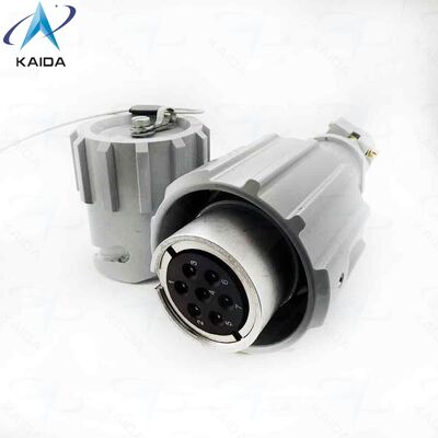 Cylindrische bajonet waterdichte aansluitingen РБН1-7-18Ш4-В voor buiteninstallatie.RБН1 aansluitingen bestaan uit twee delen: stekker en stopcontact.Stopcontacten kunnen op het chassis of op de kabel worden gemonteerd.