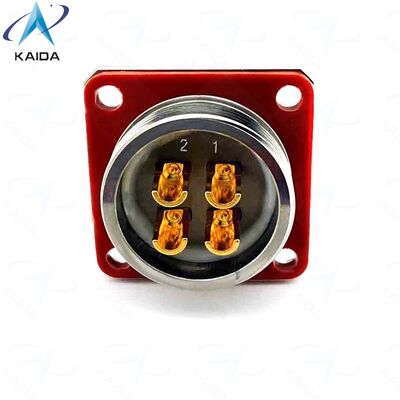 4 Aantal Contacten Circulaire Elektrische Connector Onderdeelnummer Y27C1604ZKBM. Push-pull Circulaire Connector