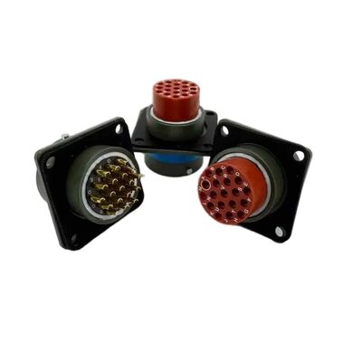 Premium circulaire luchtvaartconnector voor betrouwbare montage van mannelijke kabels Ms3112e14-19s