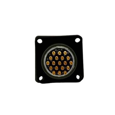 Betrouwbare mannelijke connector met premium luchtvaartconnectorfuncties Ms3112e14-19s elektrische connector