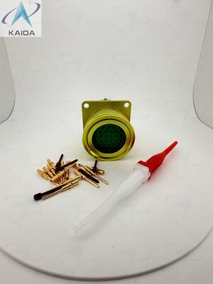 Bayonetcoupling ZH23-10/22P-6-B.Circulaire elektrische connector ZH23 serie vervangers van Russische SNTs23.Bandadapter