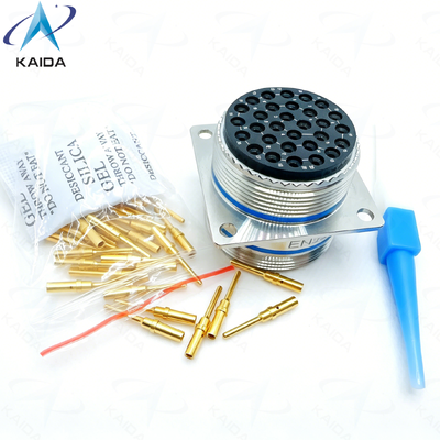 SS Connector Shell Circulaire elektrische connector Werktemperatuur Min 55 °C tot + 175 °C Duurzaam en voor industrieel gebruik