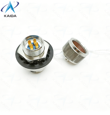 SS Connector Shell.YS3-serie onderwater cirkelvormige serie Connector.Jam Nut Receptacle.YS3-4ZJ14